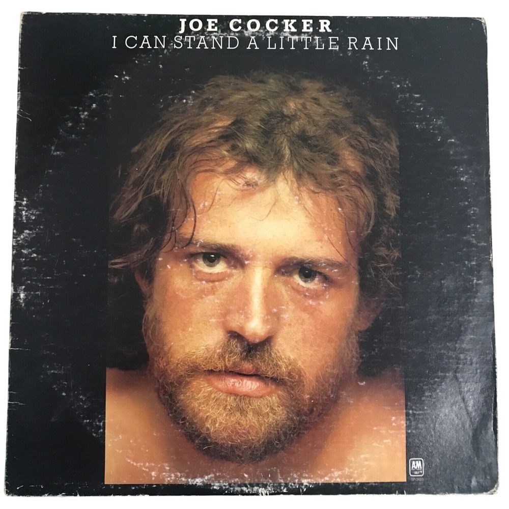 Joe Cocker I Can Stand a Little Rain Vinyl LP 12" Black 1974 Rock Soul Classic